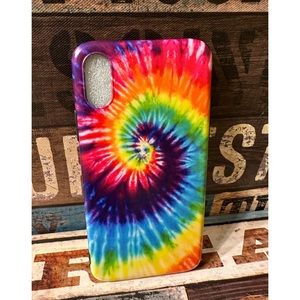 New Tie Dye iPhone X Case Holder